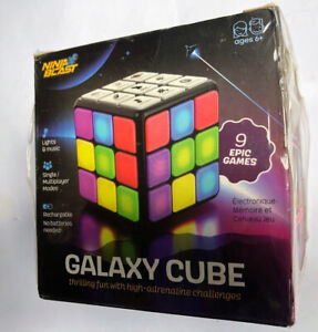 Galaxy Cube Ninja Blast Rechargeable 9 Fun Brain/Memory Games Boy/Girl Toy Gift
