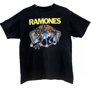 VTG 90S RAMONES ROAD TO RUIN ROCK TOUR CONCERT BAND SHIRT - Picture 1 of 7