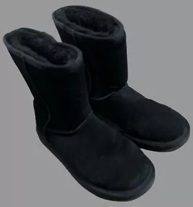 UGG Koolaburra Stiefel Damengröße 6 schwarz Wildleder zum Überziehen - Bild 1 von 10