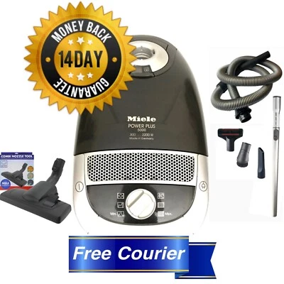 ✅Professionally Reconditioned 2200W Obsidian Miele Power Plus Vacuum Cleaner - Image 1 of 4