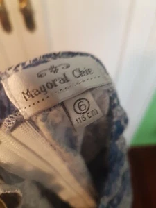 Mayoral vestido niña talla 116 6 años abito robe Kleid hoher NP schick!! dress - Imagen 1 de 6