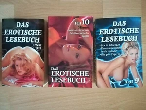 DAS EROTISCHE LESEBUCH TEIL 8-9-10 NEUWERTIG - Picture 1 of 5