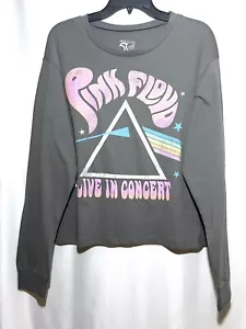 Grayson Threads Black Juniors’ Pink Floyd Graphic Long-Sleeve T-Shirt Gray XL - Picture 1 of 7
