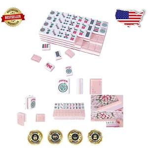 Premium American Mah Jongg Tile Set – 166 Scratch-Resistant 1.2'' Tiles Only - Picture 1 of 9