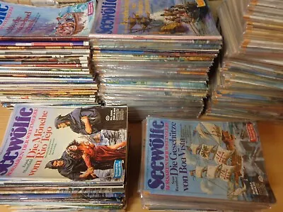 353x Seewölfe Roman Hefte Nr.87,95,118..629,630,632-649,651-654. Sammlung Pabel - Bild 1 von 4