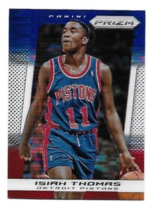 2013 Panini Prizm Red White Blue Isiah Thomas   73  Pistons - Picture 1 of 2