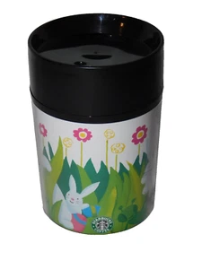 Vintage 1999 Starbucks 8 oz. Travel Cup Mug Tumbler Easter Bunny Thermo-Serv - Picture 1 of 9