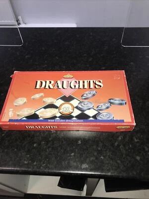 Vintage Board Games Draughts Spears 1990s - Image 1 of 4