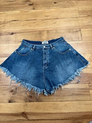 womens free people shorts denim 29"waist  - Image 1 of 4