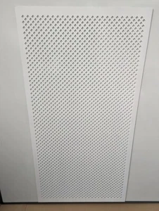 Rejilla de madera 6mm de espesor mdf panel decorativo para cubiertas de radiador patrón D5 - Imagen 1 de 15