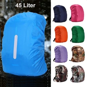 Funda de lluvia para mochila 45 litros cubierta de lluvia cubierta de lluvia cubierta de lluvia - Imagen 1 de 24