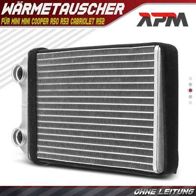 Scambiatore di calore riscaldamento abitacolo per MINI Mini Cooper R50 R53 Cabriolet R52 One - Immagine 1 di 4