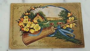 Postcard "Happy Returns" Post Marked 1911 - Picture 1 of 4