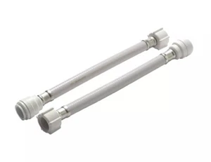 2 x Speedfit 300mm x 15mm x 3/4" flexible Wannenarmaturverbinder. Hahnschlauch PFLX16 - Bild 1 von 3