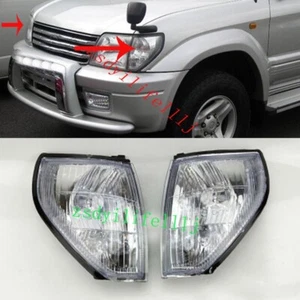 Cubierta de lámpara de luz de esquina delantera izquierda derecha para Toyota Prado LC90 1996-2002 - Imagen 1 de 1
