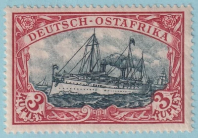 GERMAN EAST AFRICA 21 CARMINE MINT LIGHTLY HINGED OG * NO FAULTS VERY FINE!  LWP - Image 1 of 2