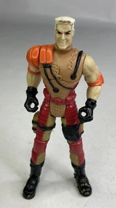 Vintage 1997 4” Hasbro G. I. Joe with Red Pants Black Boots & Gray Hair - Picture 1 of 7