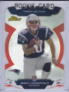 JIMMY GAROPPOLO ROOKIE CARD 2014 Topps Finest Cuts RARE DIE-CUT REFRACTOR $$ RC - Picture 1 of 2