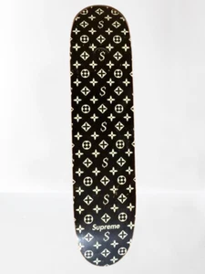 Supreme LOUIS VUITTON Monogram Skateboard Deck Made in 2000 Rare Vintage - Picture 1 of 1