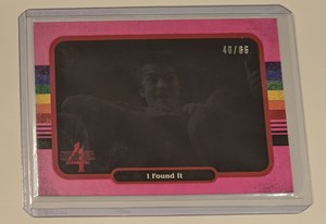 2023 Zerocool Stranger Things Season 4, I Found It 40/86 Pink, Parallel