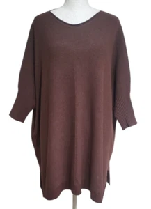Pullover Jaki London braun Oversize 3/4 Arm - Bild 1 von 5