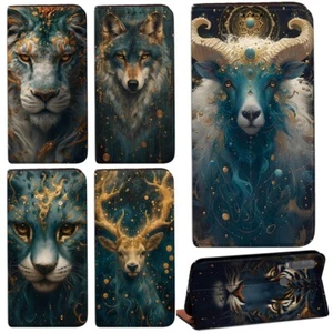 Printed Leather Flip Wallet Book Cover Case For Alcatel 1C 1S 1V 3L (2020) Phone - Picture 1 of 17