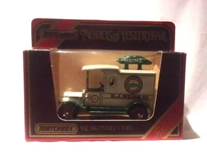 KKar Matchbox - 1986 Yesteryears - 1912 Ford Model "T" - Gray & Green - Heinz - Picture 1 of 3