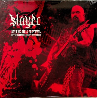 SLAYER - At The Big 4 Festival 2011 : Gothenburg Live LP (NEW 2022 Vinyl)  - Image 1 of 2