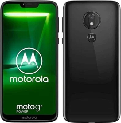 Motorola Moto G7 6.2” XT1965 64GB+4GB 12MP 4G LTE Unlocked Smartphone Black - Immagine 1 di 4