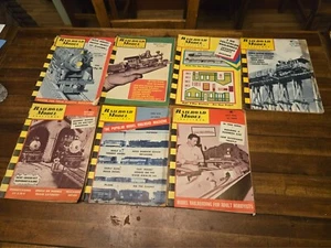 Konvolut 7 Eisenbahn Modell Handwerker Zeitschriften - 1958 -- Set 8 - Bild 1 von 9