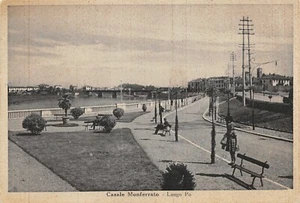 B1913) CASALE MONFERRATO LONG PO ANIMATED ALEXANDRIA - Picture 1 of 2
