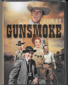 GUNSMOKE: Complete Seasons 10-12 Classic Western Series James Arness DVD Box Set - Picture 1 of 2