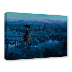 Floating Over London 20Hx30W Disney Fine Art by Rodel Gonzalez - Picture 1 of 1