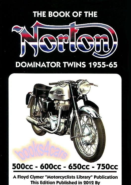 LIBRO DE REPARACIÓN DE SERVICIO MANUAL DE TALLER NORTON DOMINATOR DEL CLYMER HAYNES CHILTON Foto 1 de 1