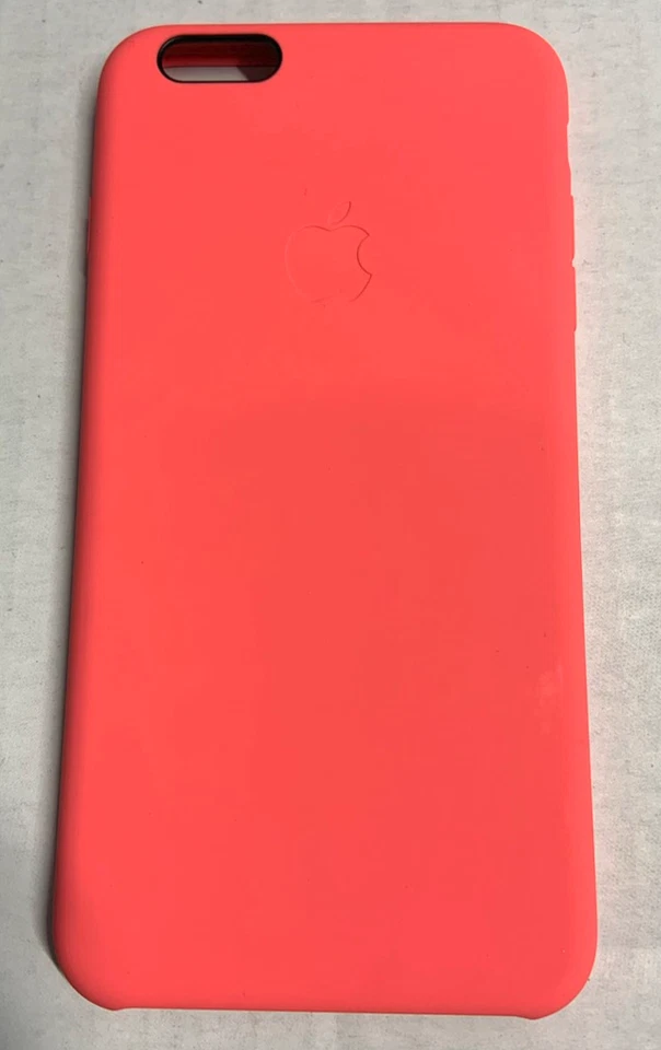 Apple OEM Case for iPhone 6 PLUS & 6S PLUS Silicone Pink MGXW2ZM/A - Image 1 of 1