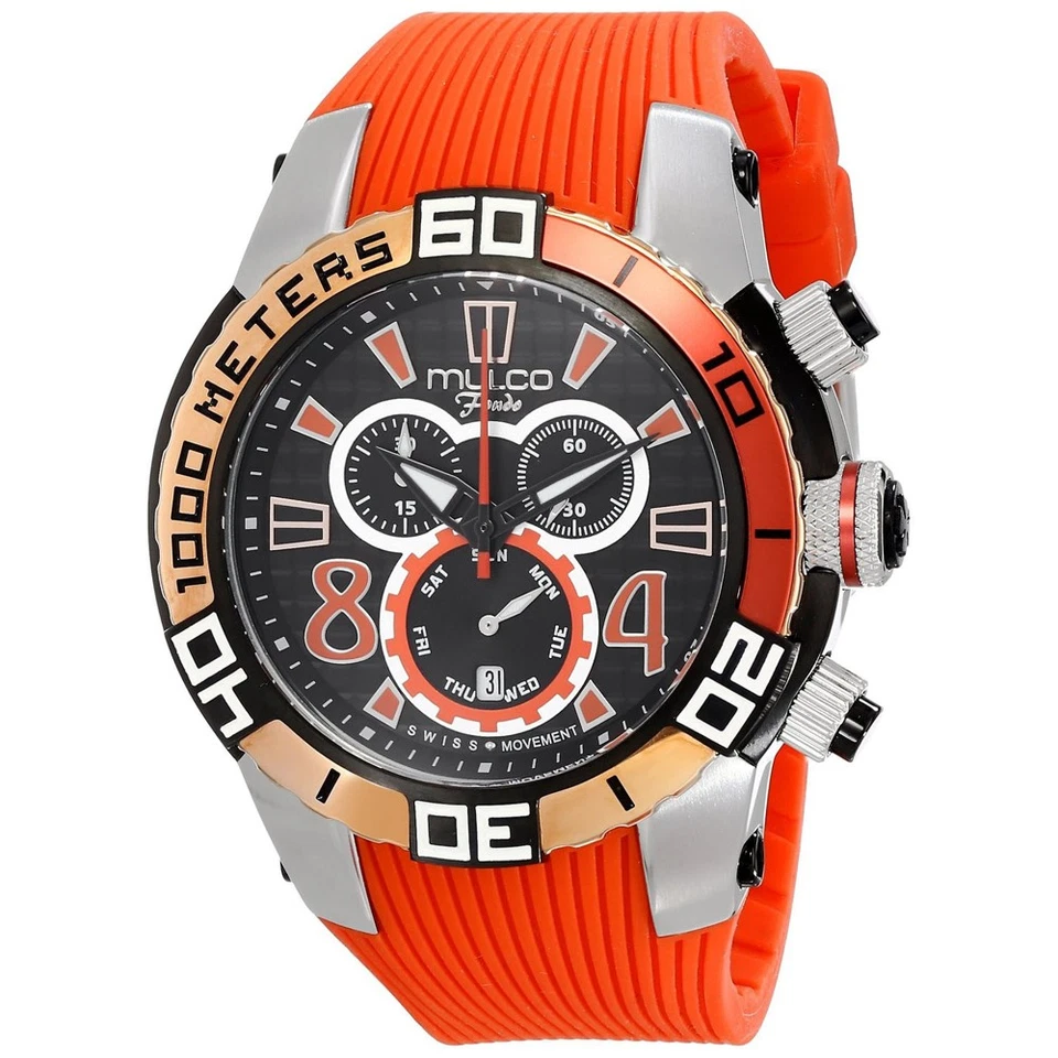 Reloj Mulco para mujer rueda fondo esfera negra - MW1-74197-065 Foto 1 de 1