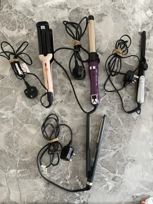 Hair Styling Bundle: Electric Curling Iron, Elle Wave Crimper & Babyliss Tested - Image 1 of 4