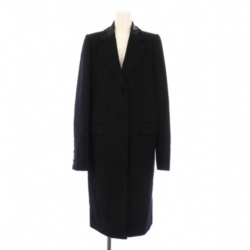 Cappotto Maison Margiela 4 Chester capospalla lunghezza singolo aperto schiena seta
