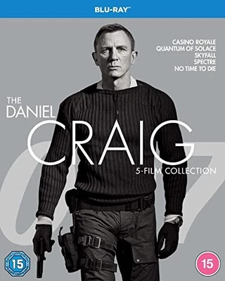 Daniel Craig 5-Film Collection [Blu-ray] [2021] [2022] [Region Free] - DVD  7MVG - Image 1 of 2