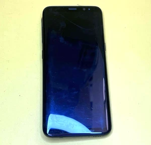 🔥CRACKED GLASS+BAD BATTERY🔥SAMSUNG GALAXY S8 SM-G950W 64GB ANDROID CELL PHONE - Picture 1 of 7