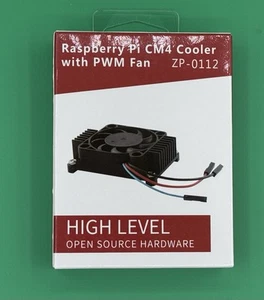 52Pi Aluminum Alloy Heatsink With PWM Fan For Raspberry Pi Compute Module 4 - Afbeelding 1 van 2