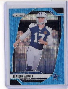 Vaqueros Brandon Aubrey - 2024 Panini Prizm Blue Wave SN/230 - Imagen 1 de 2