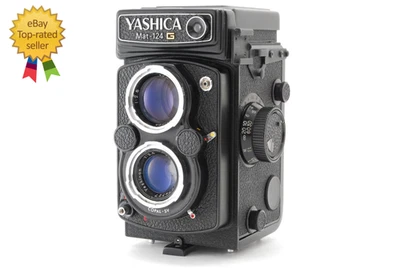 Meter Works【MINT】 Yashica Mat 124G 6x6 TLR Medium Format Film Camera From Japan - Image 1 of 4