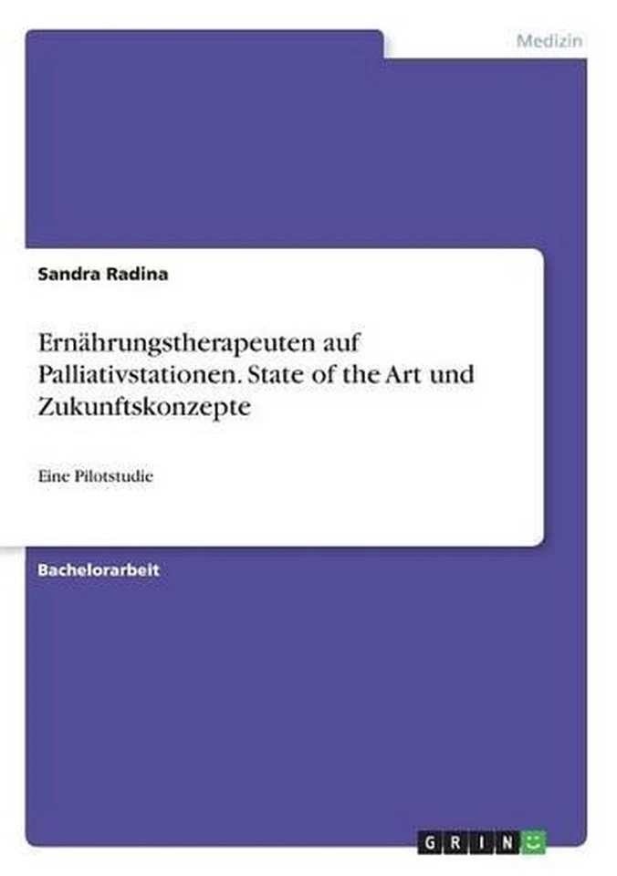Ernhrungstherapeuten auf Palliativstationen. State of the Art und Zukunftskonzep - Image 1 of 1