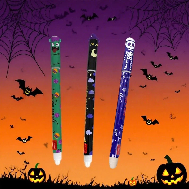 löschbare Gelstife 3er Set The Boo Crew Halloween Neu - Bild 1 von 1