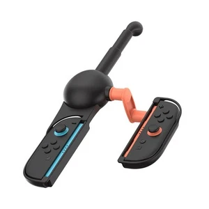 Sleek Black Fishing Rod for Switch2 Enhances Your Gaming Setup Experience - Picture 1 of 9