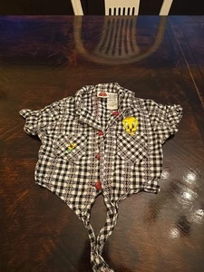 Looney Tunes Girls Size 5 Shirt Ft Tweety Bird - Picture 1 of 5
