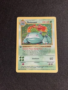 Venusaur 15/102 - 1st Edition Shadowless - Base Set - Bild 1 von 3