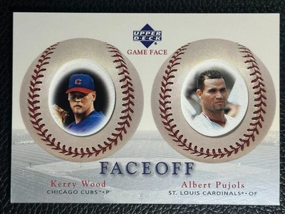 Juego Upper Deck Face Off #180 2003 Albert Pujols Kerry Wood  Foto 1 de 2