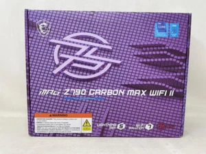 MSI MPG Z790 Carbon MAX WiFi II Gaming Motherboard, 12/13/14 Intel LGA 1700 DDR5 - Picture 1 of 5